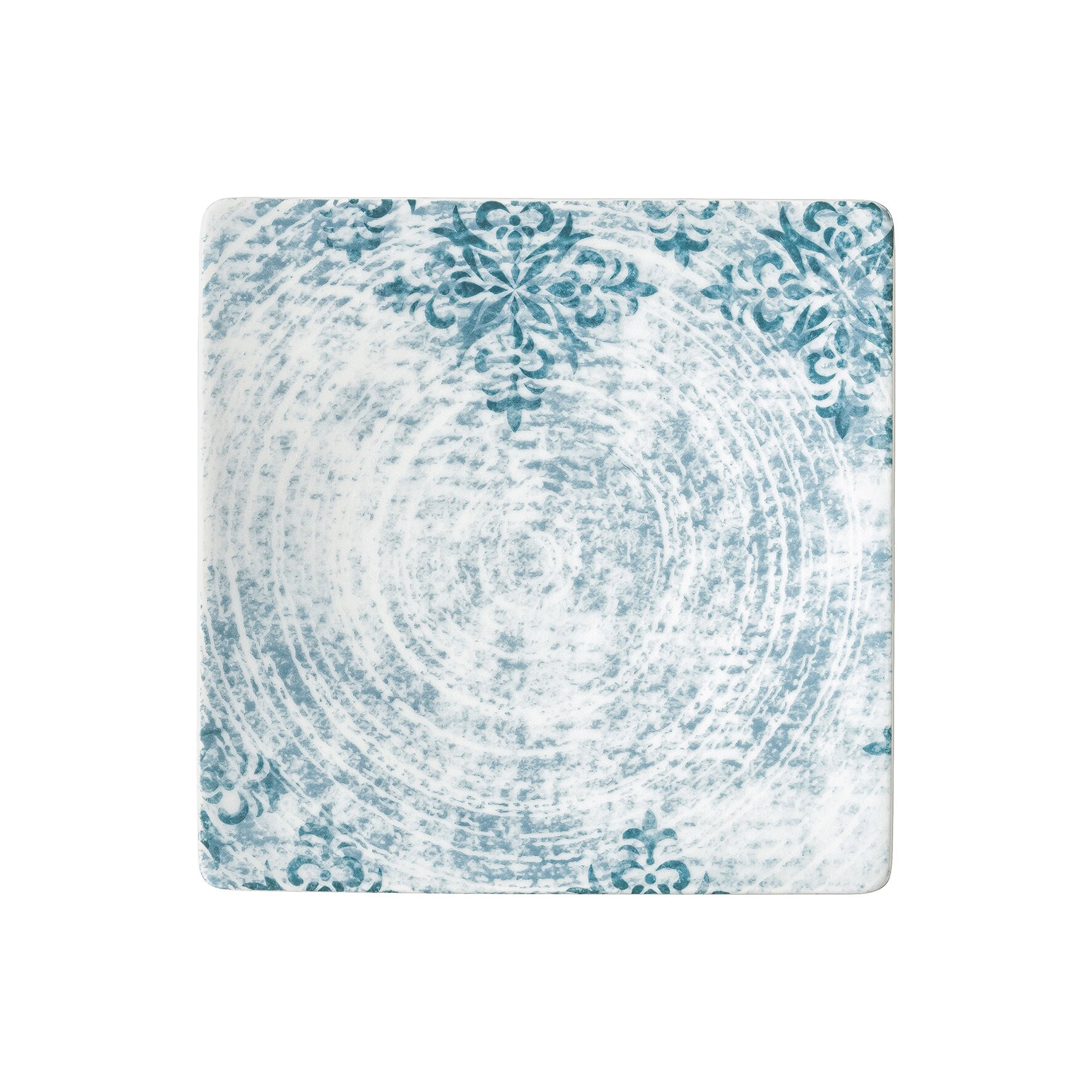 Shabby Chic, Coupteller halbtief eckig 238 x 238 mm Dekor 4